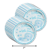 Our Little Peanut Boy Baby Shower Tableware Kit For 24 Guests