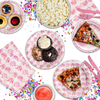 Our Little Peanut Girl Baby Shower Tableware Kit For 24 Guests