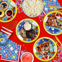 Sonic Birthday Party Tableware Kit For 16 Guests