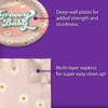 Groovy Baby Baby Shower Tableware Kit For 24 Guests