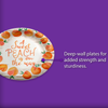 One Sweet Peach 1st Birthday Party Supplies Large 9" Paper Plates in Bulk 32 Piece