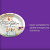 Little Pumpkin on the Way Boy Baby Shower Party Supplies Large 9" Paper Plates in Bulk 32 Piece