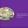 Little Dude Making Waves Baby Shower Party Supplies Large 9" Paper Plates in Bulk 32 Piece