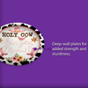Holy Cow She's Getting Married Bridal Shower Party Supplies Large 9" Paper Plates in Bulk 32 Piece