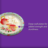 Tea For Two 2nd Birthday Party Supplies Large 9" Paper Plates in Bulk 32 Piece