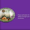 One Happy Camper Boys 1st Birthday Party Supplies Large 9" Paper Plates in Bulk 32 Piece