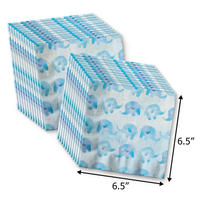 Our Little Peanut Boy Baby Shower Tableware Kit For 24 Guests
