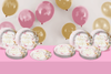 Butterfly Bridal Shower Party Supplies Large 9" Paper Plates in Bulk 32 Piece