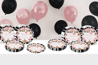Holy Cow She's Getting Married Bridal Shower Party Supplies Large 9" Paper Plates in Bulk 32 Piece