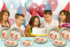 Time Four Tea 4th Birthday Party Supplies Large 9" Paper Plates in Bulk 32 Piece