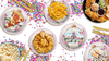 Fairytale Princess 1st Birthday Party Supplies Large 9" Paper Plates in Bulk 32 Piece