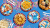 Up Up and Away Airplane Baby Shower Party Supplies Large 9" Paper Plates in Bulk 32 Piece