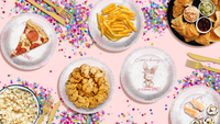 Some Bunny is Turning One First Birthday Party Supplies Large 9" Paper Plates in Bulk 32 Piece