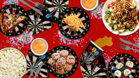 Darts Birthday Party Tableware Kit For 16 Guests