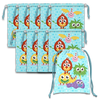 Mighty Monster Drawstring Tote Bag (10 Pack) - BirthdayGalore.com