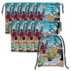 Shark Drawstring Tote Bag (10 Pack) - BirthdayGalore.com