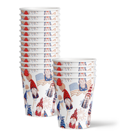 Patriotic Gnomes Birthday Party Tableware Kit For 16 Guests