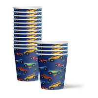 Monster Truck Birthday Party Tableware Kit For 16 Guests - BirthdayGalore.com