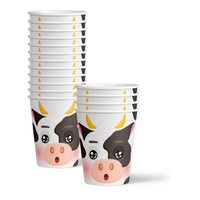 Cow Birthday Party Tableware Kit For 16 Guests - BirthdayGalore.com