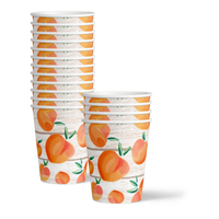 Birthday Galore Sweet as a Peach Party Tableware Kit For 16 Guests