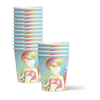 Mermaids Gold Birthday Party Tableware Kit For 16 Guests - BirthdayGalore.com