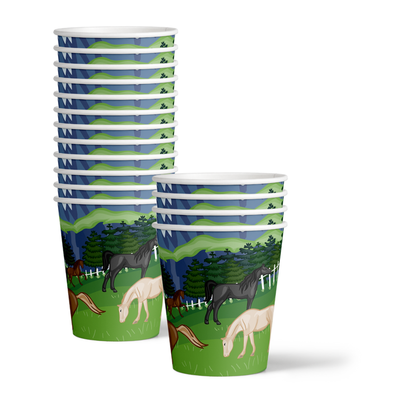 Wild Horses Birthday Party Tableware Kit For 16 Guests - BirthdayGalore.com