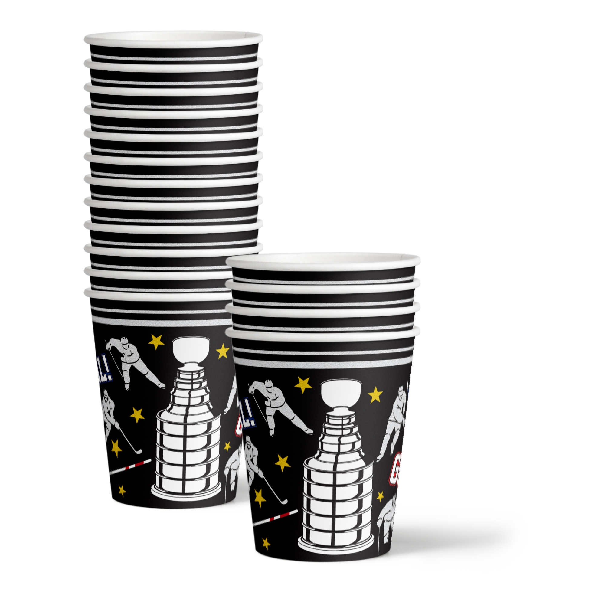 Hockey Birthday Party Tableware Kit For 16 Guests