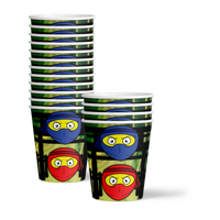 Ninja Master Birthday Party Tableware Kit For 16 Guests - BirthdayGalore.com