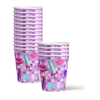 Girl Mining Pixel Birthday Party Tableware Kit For 16 Guests - BirthdayGalore.com