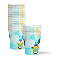 Penguins Birthday Party Tableware Kit For 16 Guests - BirthdayGalore.com