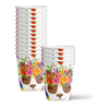 Panda Floral Birthday Party Tableware Kit For 16 Guests