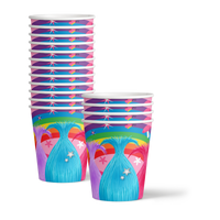 Trolls Birthday Party Tableware Kit For 16 Guests - BirthdayGalore.com