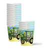 Tractor Time Birthday Party Tableware Kit For 16 Guests - BirthdayGalore.com
