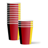 German Flag Birthday Party Tableware Kit For 16 Guests - BirthdayGalore.com