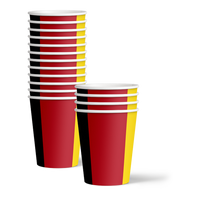 German Flag Birthday Party Tableware Kit For 16 Guests - BirthdayGalore.com