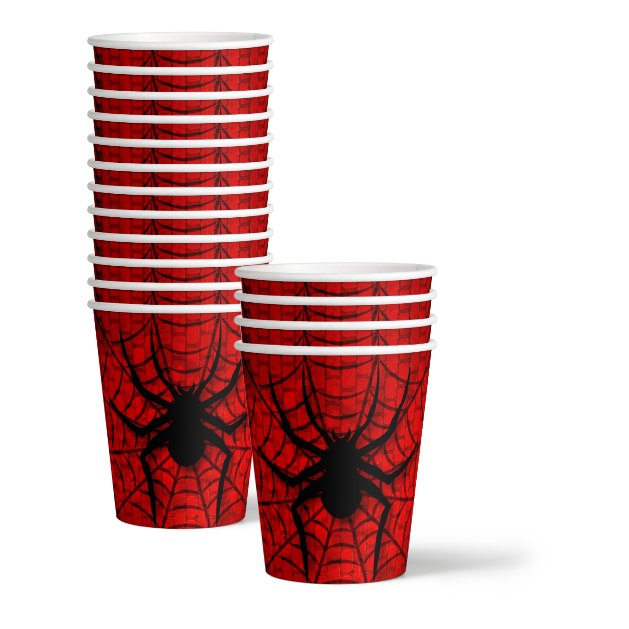 Spiderweb Birthday Party Tableware Kit For 16 Guests