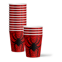 Spiderweb Birthday Party Tableware Kit For 16 Guests