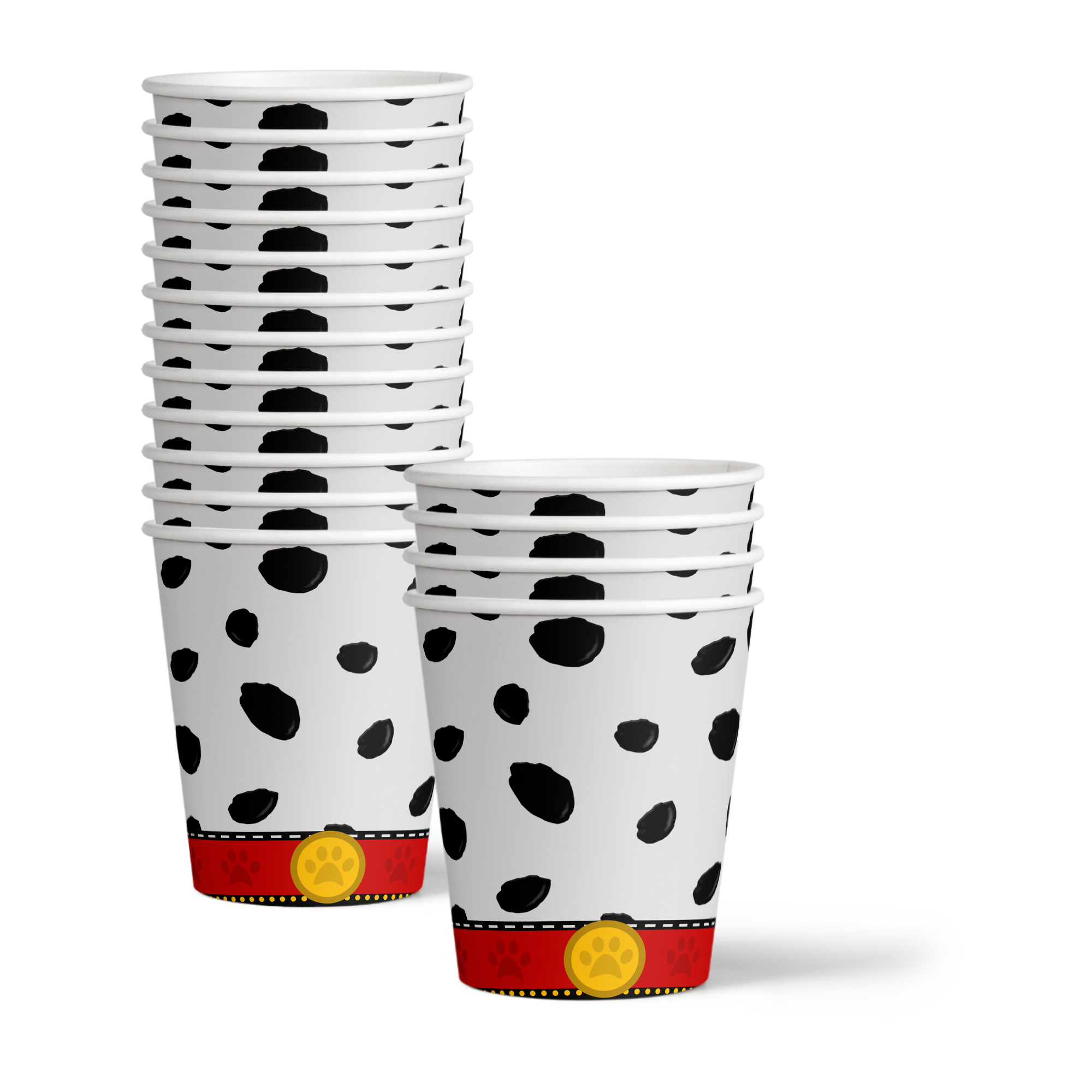 Dalmatians Birthday Party Tableware Kit For 16 Guests - BirthdayGalore.com