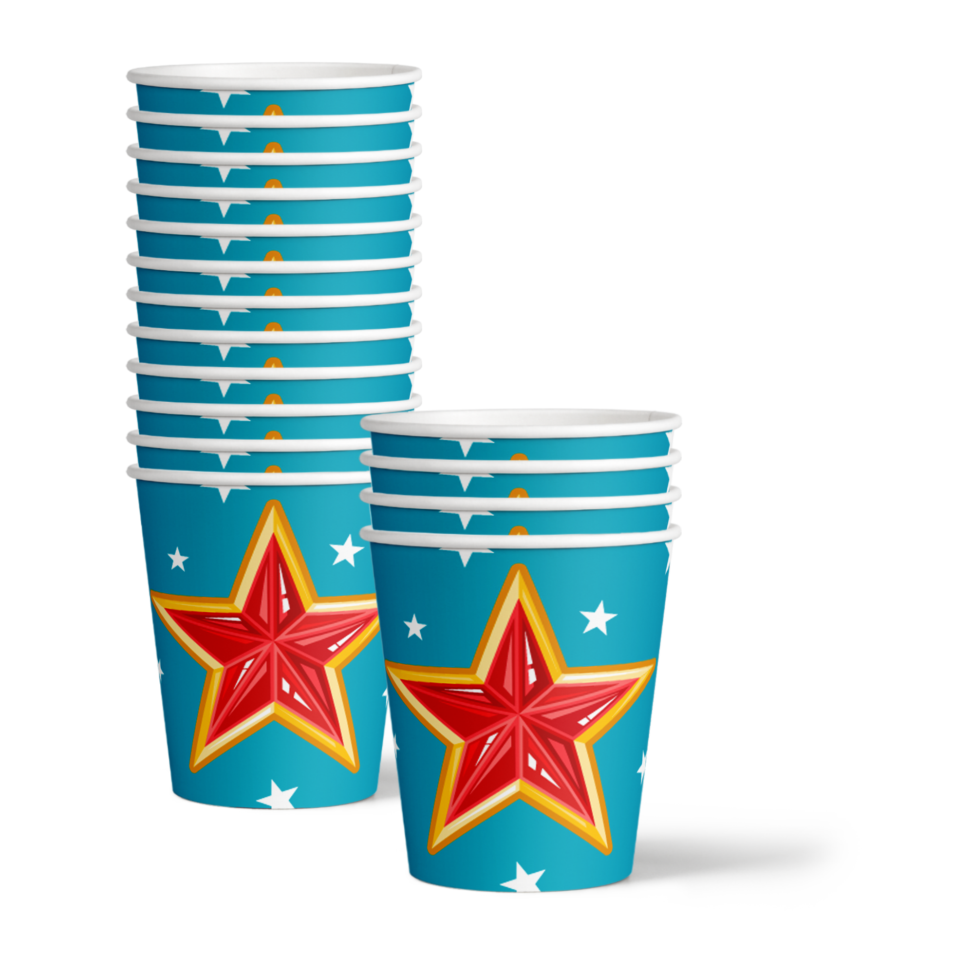 Mighty Women Super Hero Birthday Party Tableware Kit For 16 Guests - BirthdayGalore.com