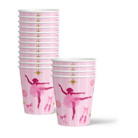 Little Ballerina Birthday Party Tableware Kit For 16 Guests - BirthdayGalore.com