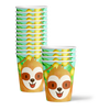 Sloth Boy Birthday Party Tableware Kit For 16 Guests