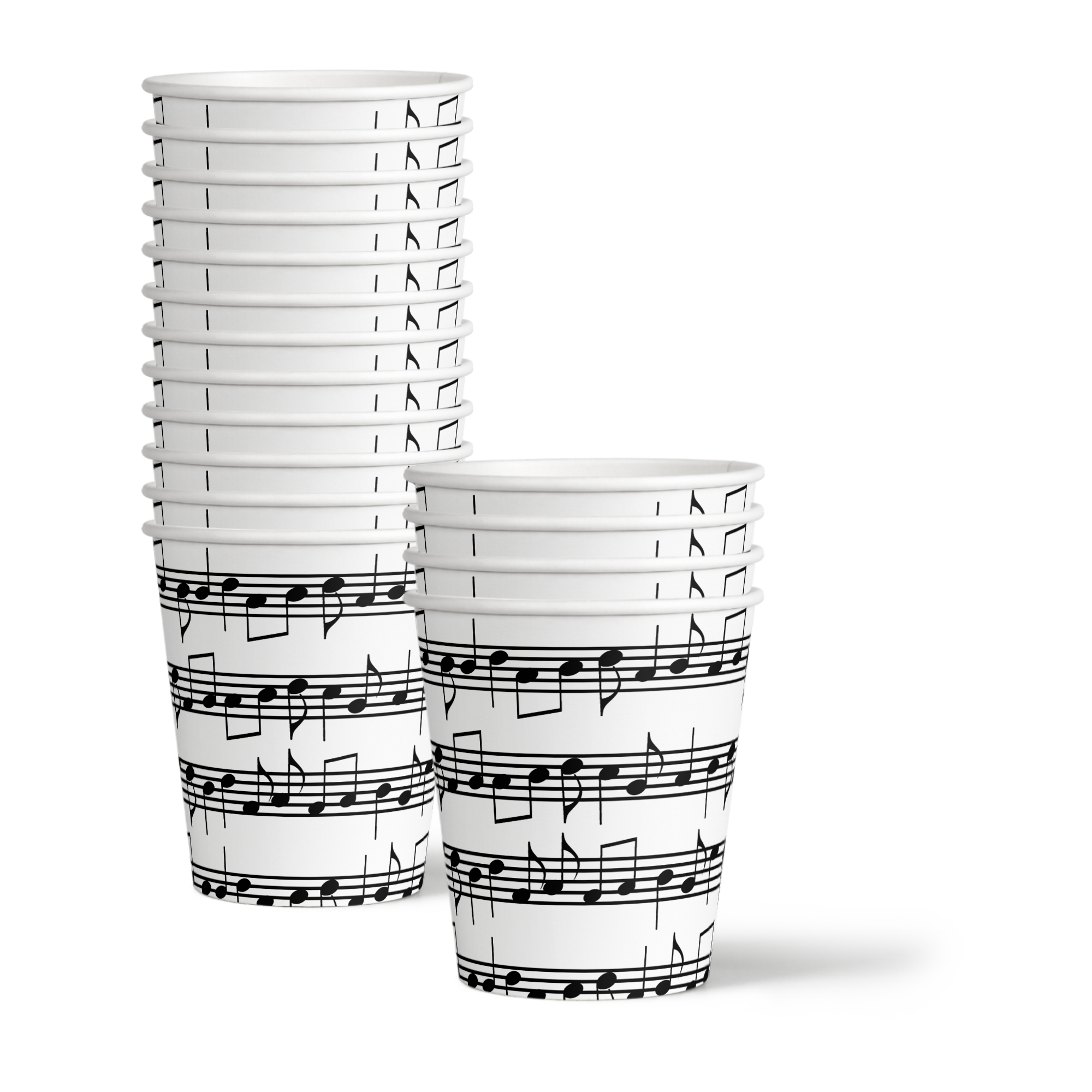 Classic Music Notes Birthday Party Tableware Kit For 16 Guests - BirthdayGalore.com