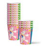 Unicorns and Dions Joint Birthday Party Tableware Kit For 16 Guests