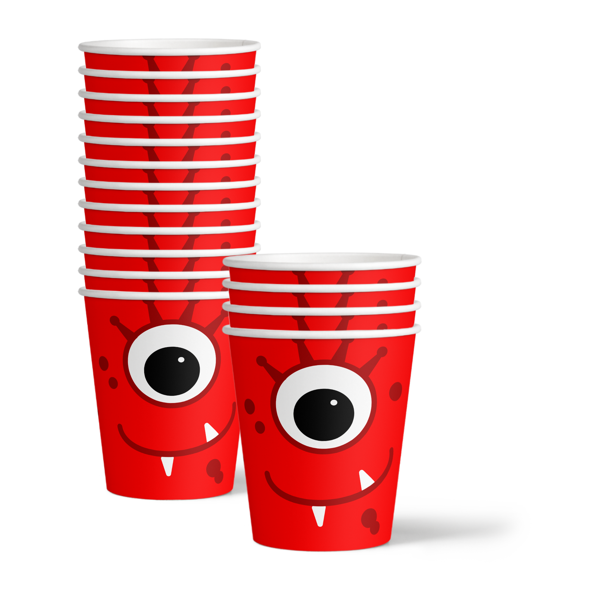 Mighty Monster Birthday Party Tableware Kit For 16 Guests - BirthdayGalore.com