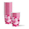 Pink Camo Birthday Party Tableware Kit For 16 Guests - BirthdayGalore.com