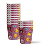 Girl Pink Glitter Emoji Birthday Party Tableware Kit For 16 Guests - BirthdayGalore.com