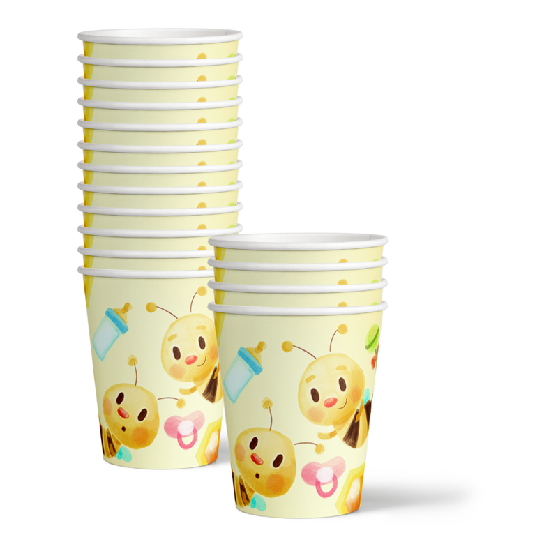 Birthday Galore Mommy To Bee Baby Shower Party Tableware Kit For 16 Guests
