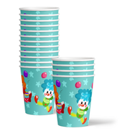 Clown Birthday Party Tableware Kit For 16 Guests