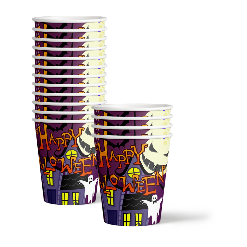 Halloween Party Tableware Kit For 16 Guests