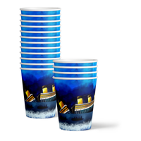 Titanic Birthday Party Tableware Kit For 16 Guests